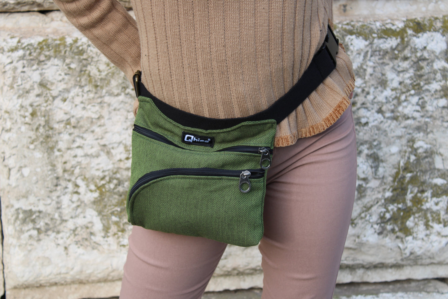 Marsupio in Misto Cotone Forest mod. Barcellona