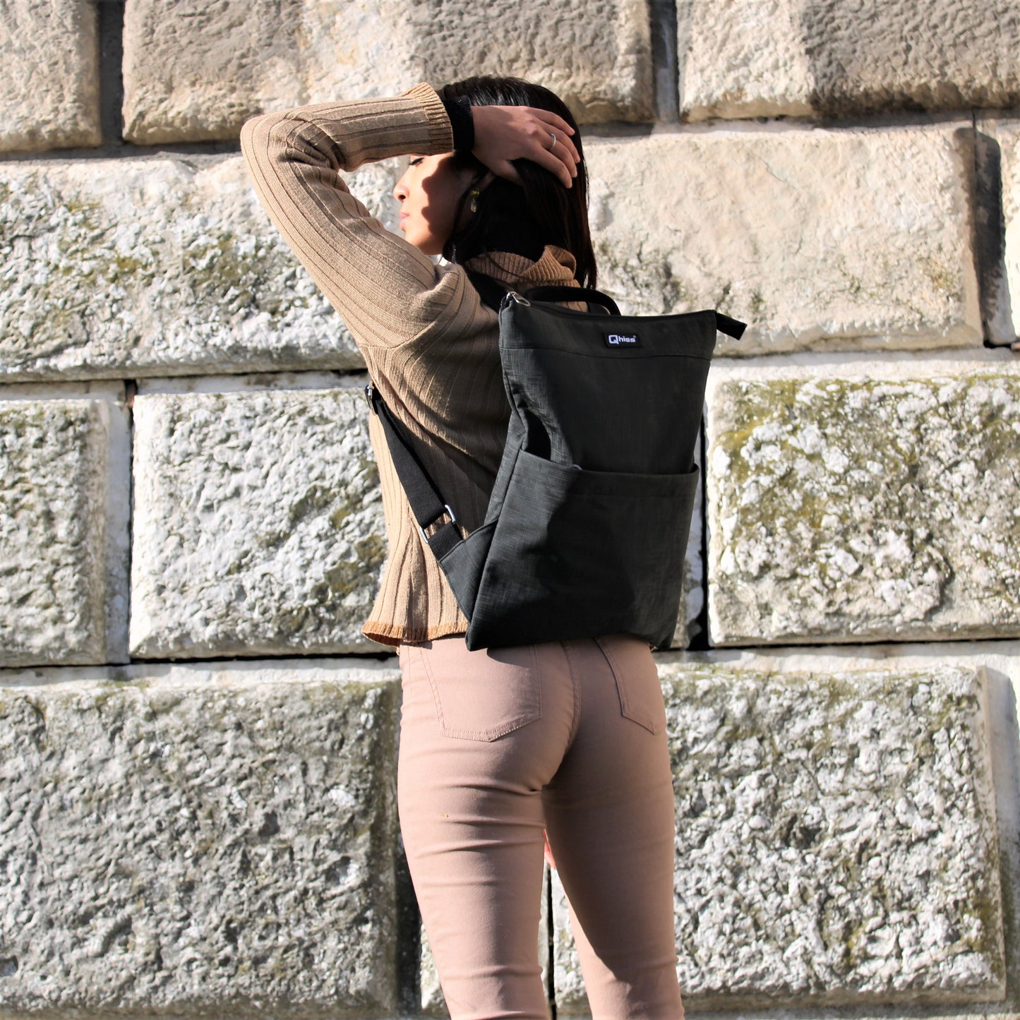 Zaino mod. MARTE in similpelle Freedom Nero