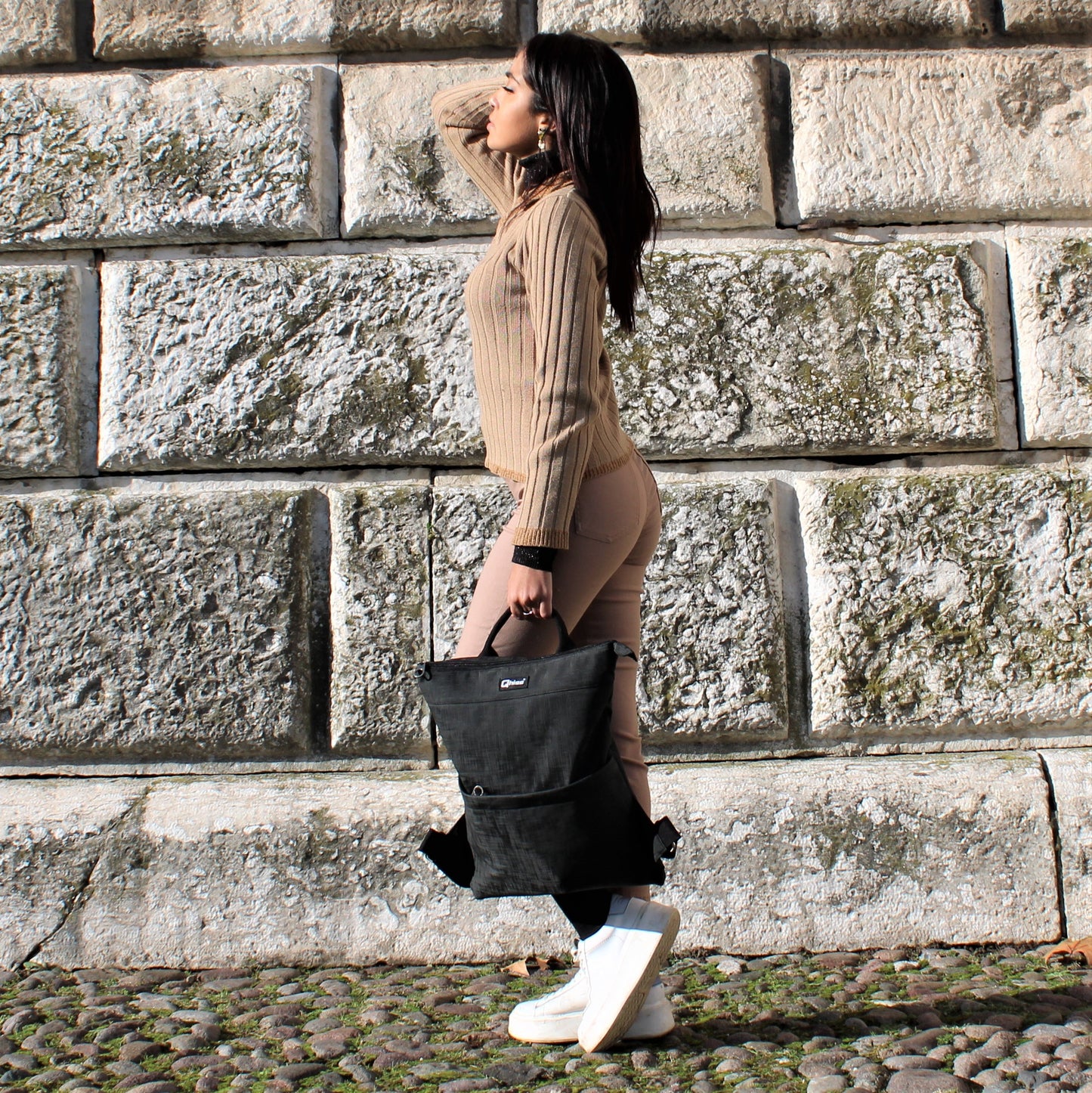 Zaino mod. MARTE in similpelle Freedom Nero