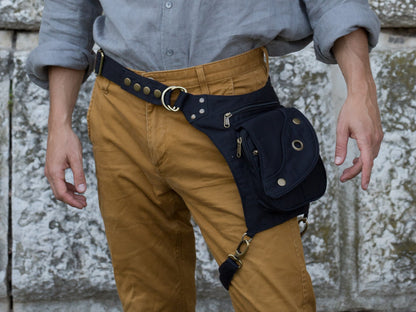 Leg Bag Turin Black