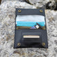 Tobacco Pouch in Leather mod. Amsterdam Black/Green