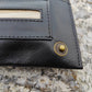 Tobacco Pouch in Leather mod. Amsterdam Black/Green