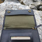 Tobacco Pouch in Leather mod. Amsterdam Black/Green