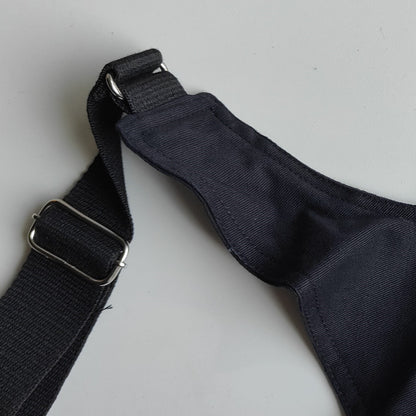 Holster Bag in Black cotton