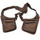 Gilet  in Pelle marrone
