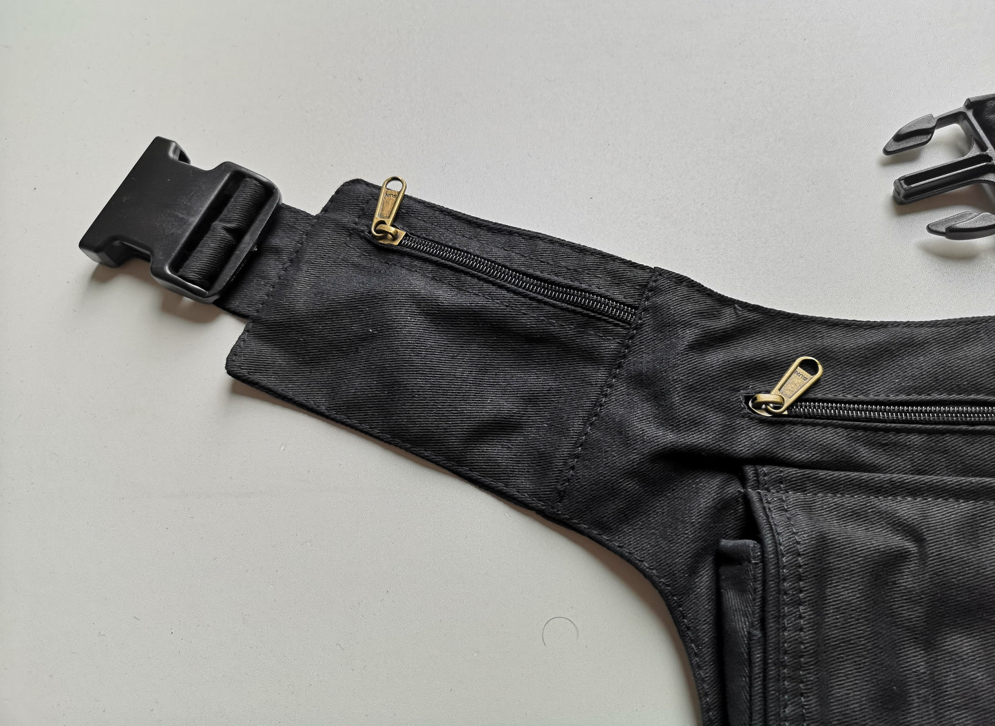 Marsupio in Cotone VENEZIA Nero