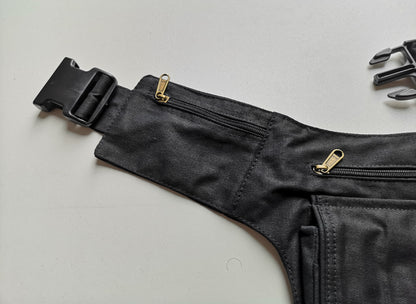 Hip Bag in Cotton VENICE Green