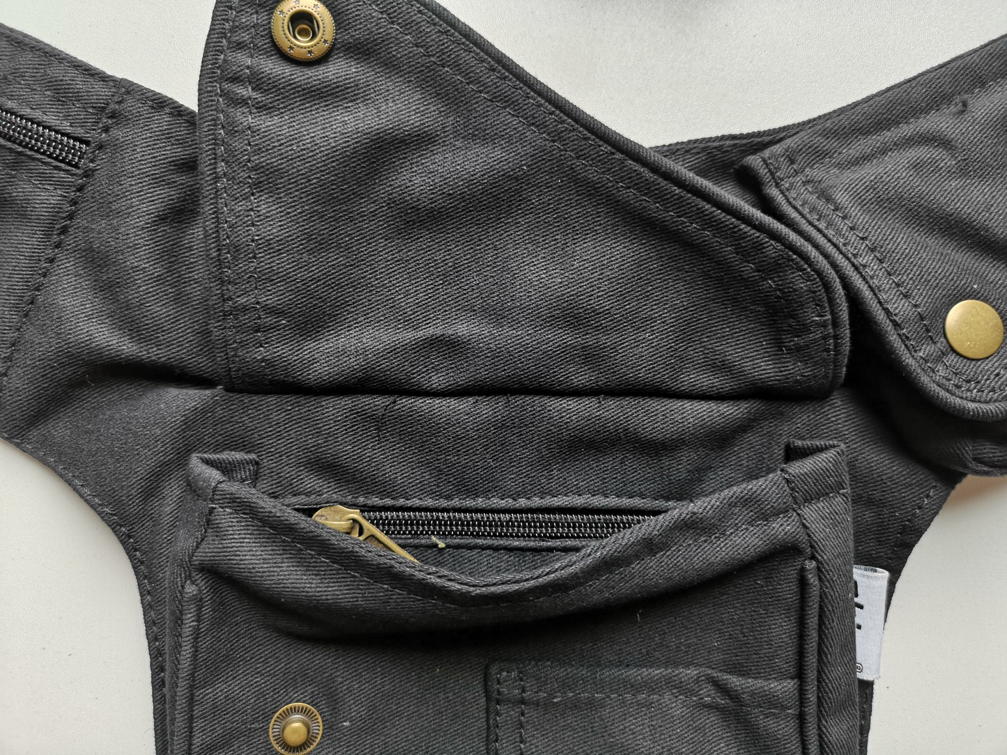 Marsupio in Cotone VENEZIA Nero