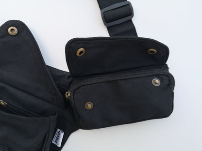 Hip Bag in Cotton VENICE Green