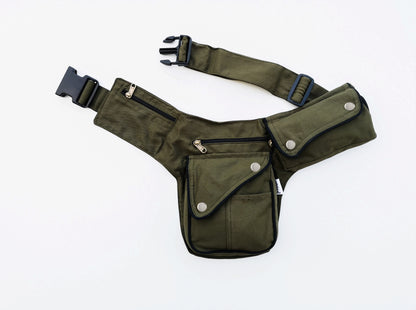 Marsupio in Cotone mod. VENEZIA Verde