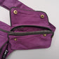 Hip Bag in cotton mod. ROMA Purple