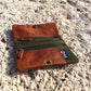 Tobacco Pouch in Leather mod. Berlin brown/beige