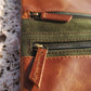 Tobacco Pouch in Leather mod. Berlin brown/beige