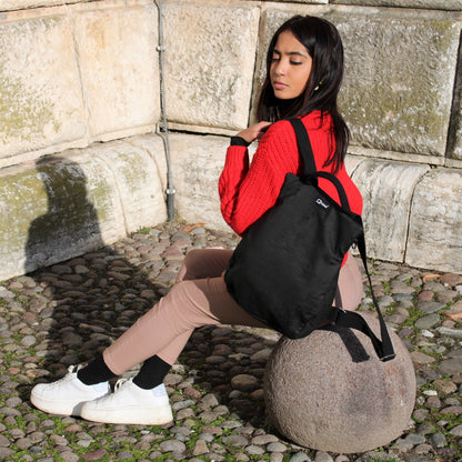 Backpack mod. MOON in Vegan Leather Freedom Black