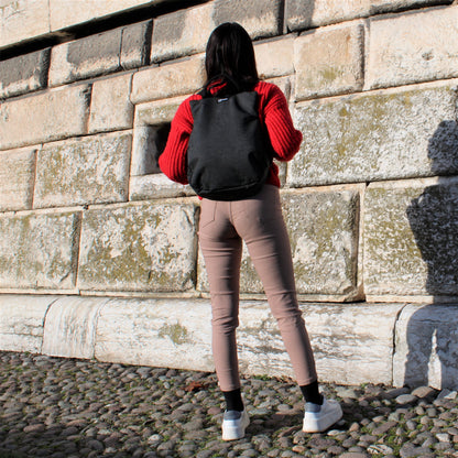 Backpack mod. MOON in Vegan Leather Freedom Black
