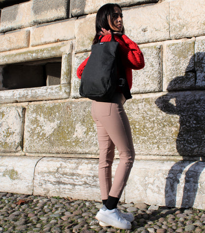 Backpack mod. MOON in Vegan Leather Freedom Black