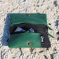 Tobacco Pouch in Leather mod. Berlin Green/Black