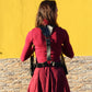 Gilet in Pelle nero