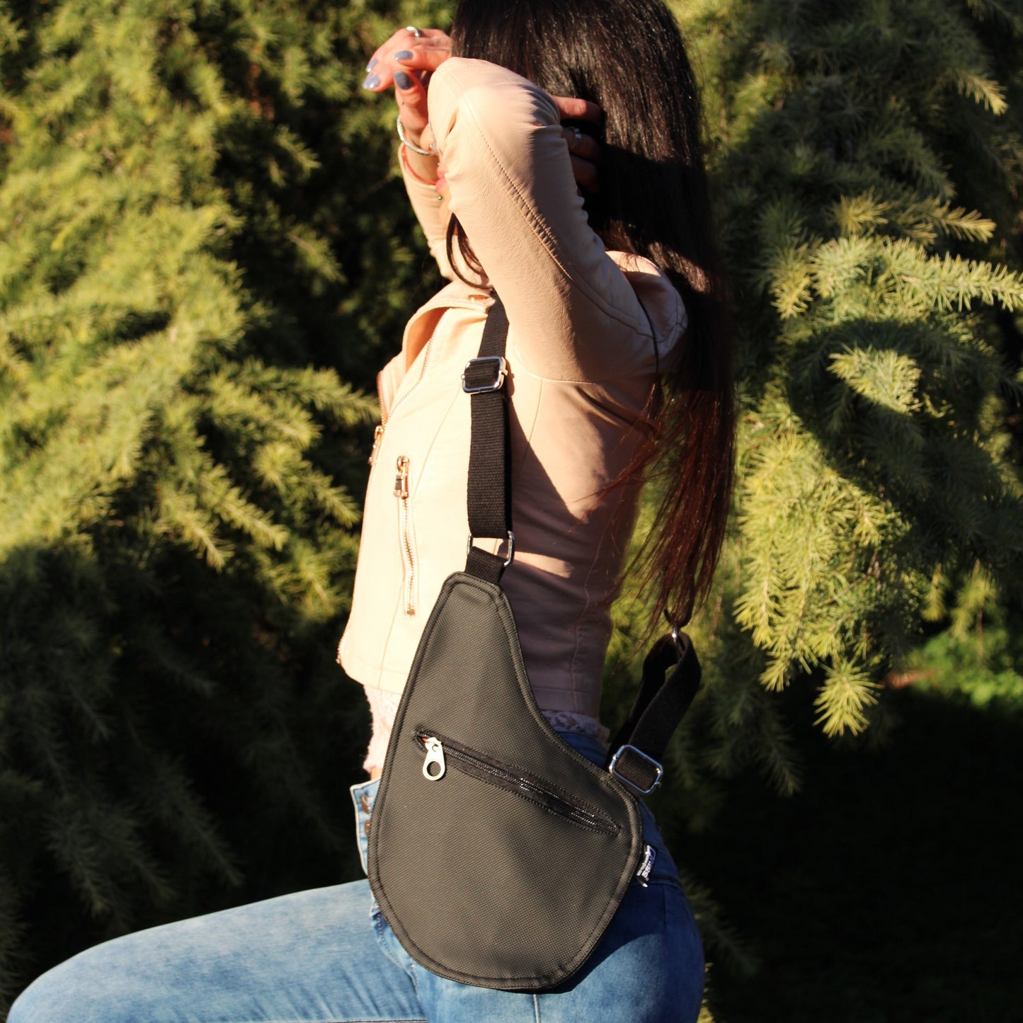 Holster in waterproof Pvc Space Black
