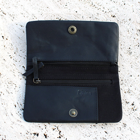 Tobacco Pouch in Leather mod. Berlin Black