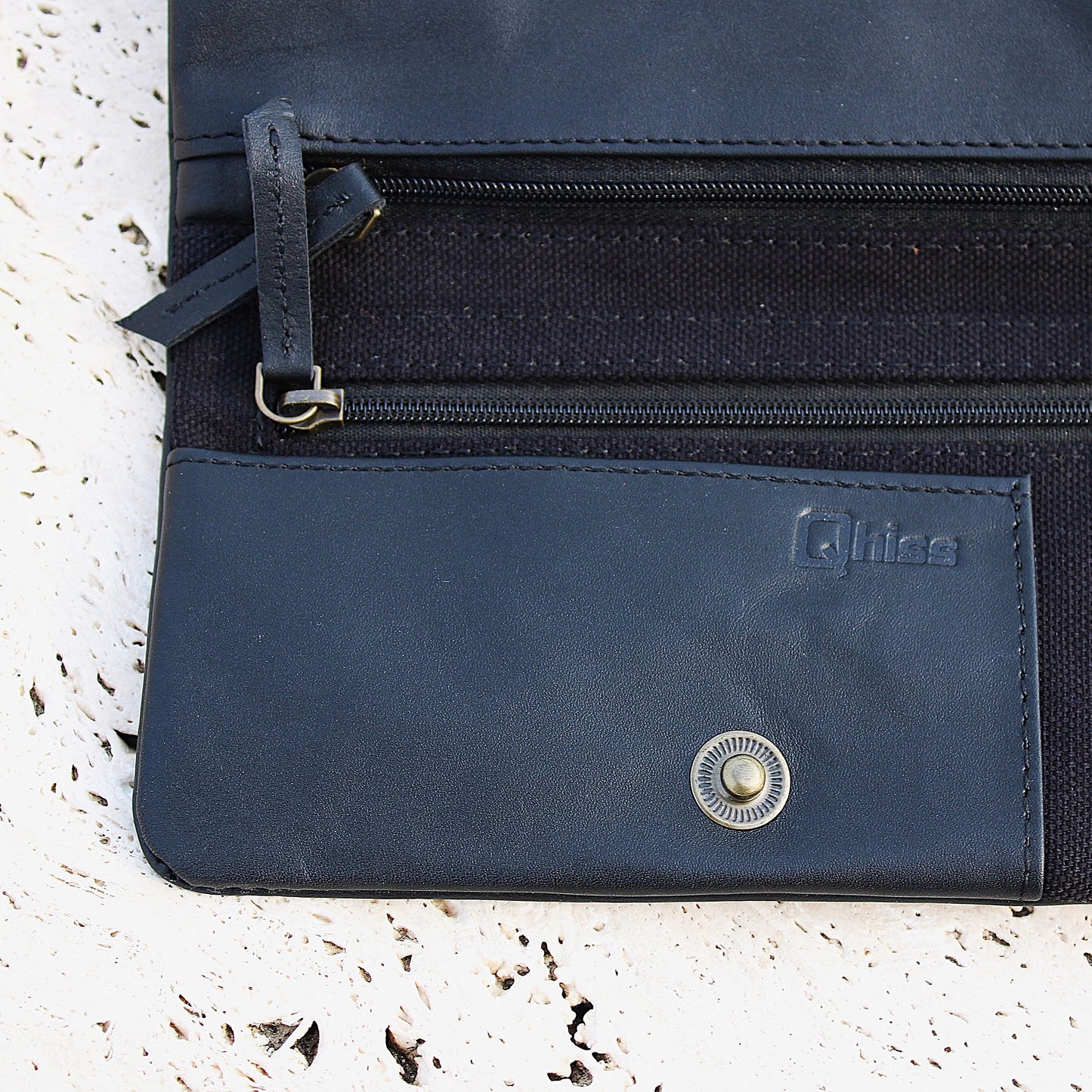 Tobacco Pouch in Leather mod. Berlin Black