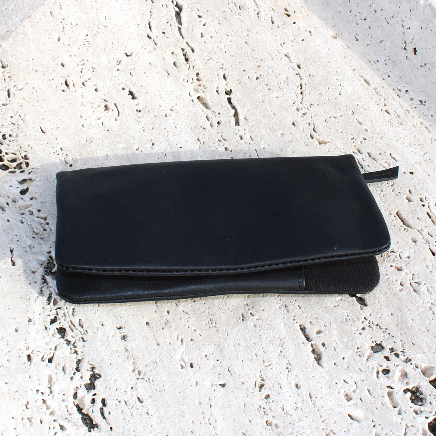 Tobacco Pouch in Leather mod. Berlin Black