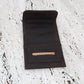 Small Mini dark brown Leather Tobacco pouch