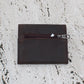 Small Mini dark brown Leather Tobacco pouch