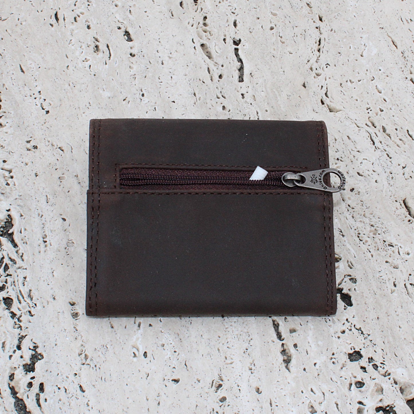 Small Mini dark brown Leather Tobacco pouch