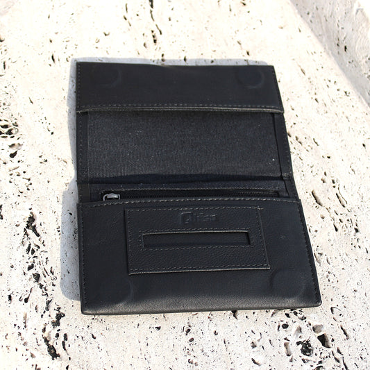 Portatabacco in Pelle Amsterdam nero CALAMITE