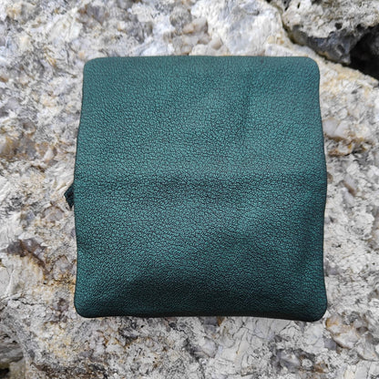 Portatabacco in Pelle Berlin verde nero