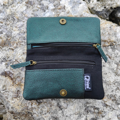 Portatabacco in Pelle Berlin verde nero