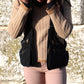Gilet in cotone Nero