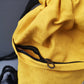 Drawstring Bag in Vegan Leather Freedom Yellow