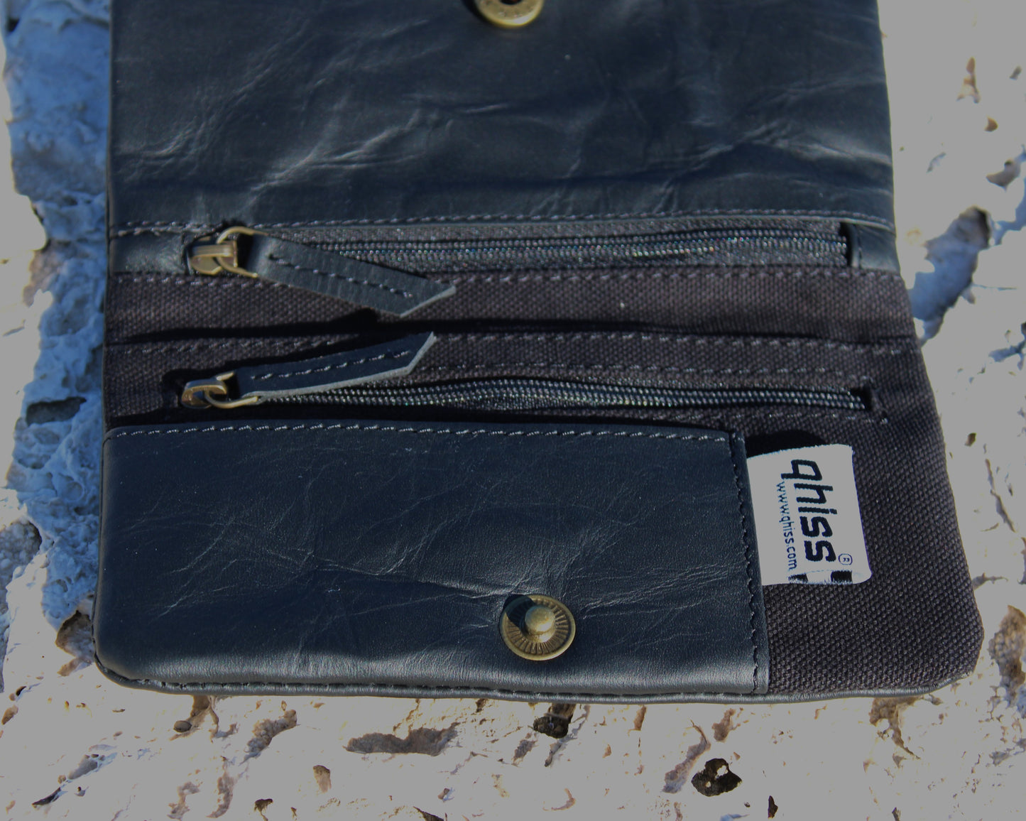 Tobacco Pouch in Leather mod. Berlin Black